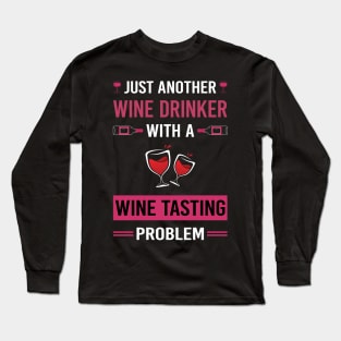 Wine Drinker Wine Tasting Long Sleeve T-Shirt